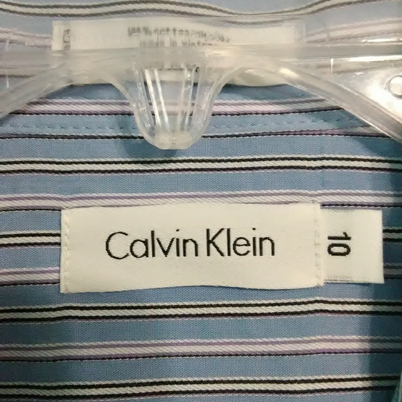 NWT New Calvin Klein long sleeve button up shirt - Picture 4 of 6